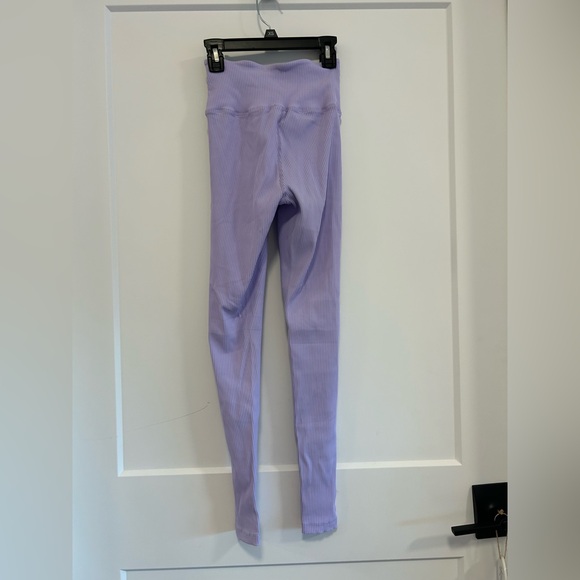 Year of Ours Lavender BRIGETTE HALTER and RIBBED VERONICA LEGGING Set NEW wTags - Picture 10 of 13